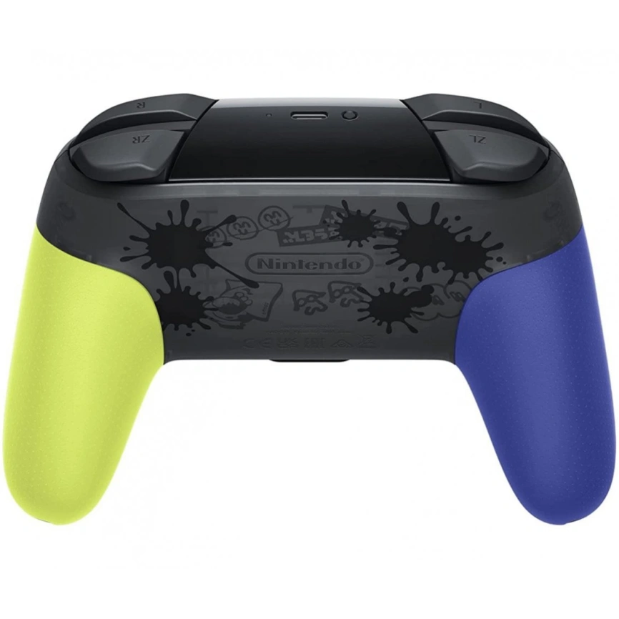 Джойстик беспроводной Nintendo Switch Pro Controller Splatoon 3 Limited Edition фото 3