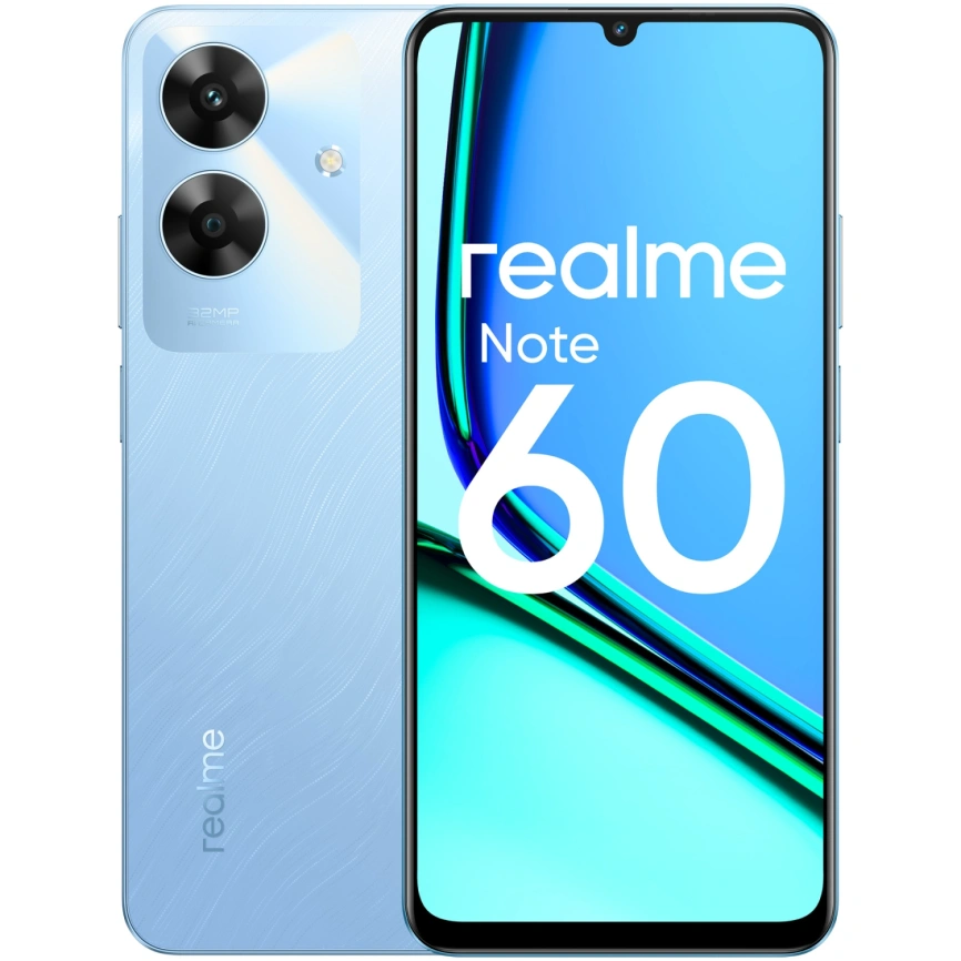 Смартфон Realme Note 60 6/128Gb Voyage Blue фото 7