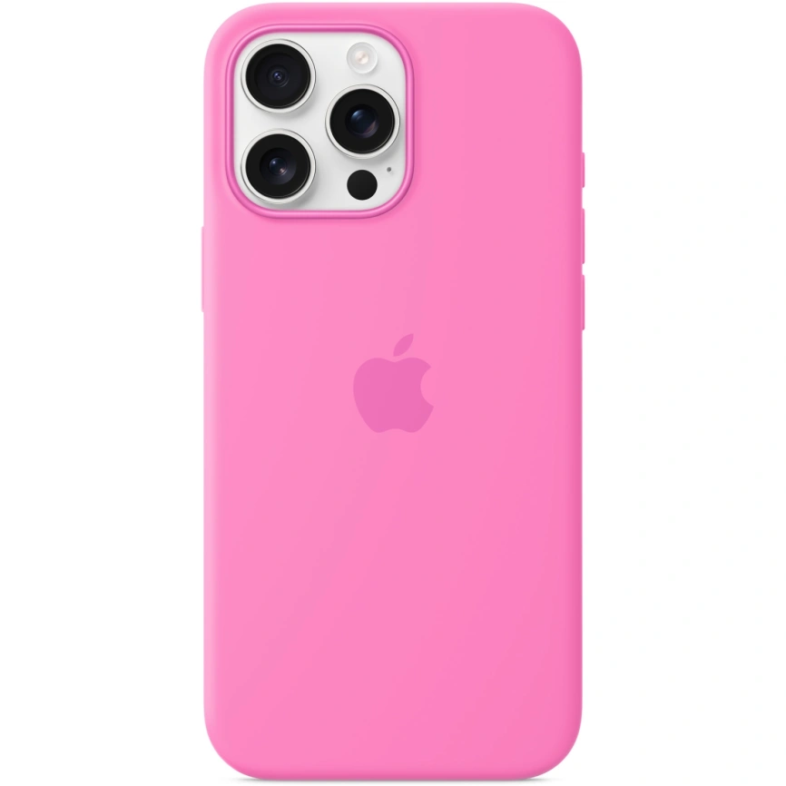 Чехол Apple Silicone Case with MagSafe для iPhone 16 Pro Max Peony фото 3