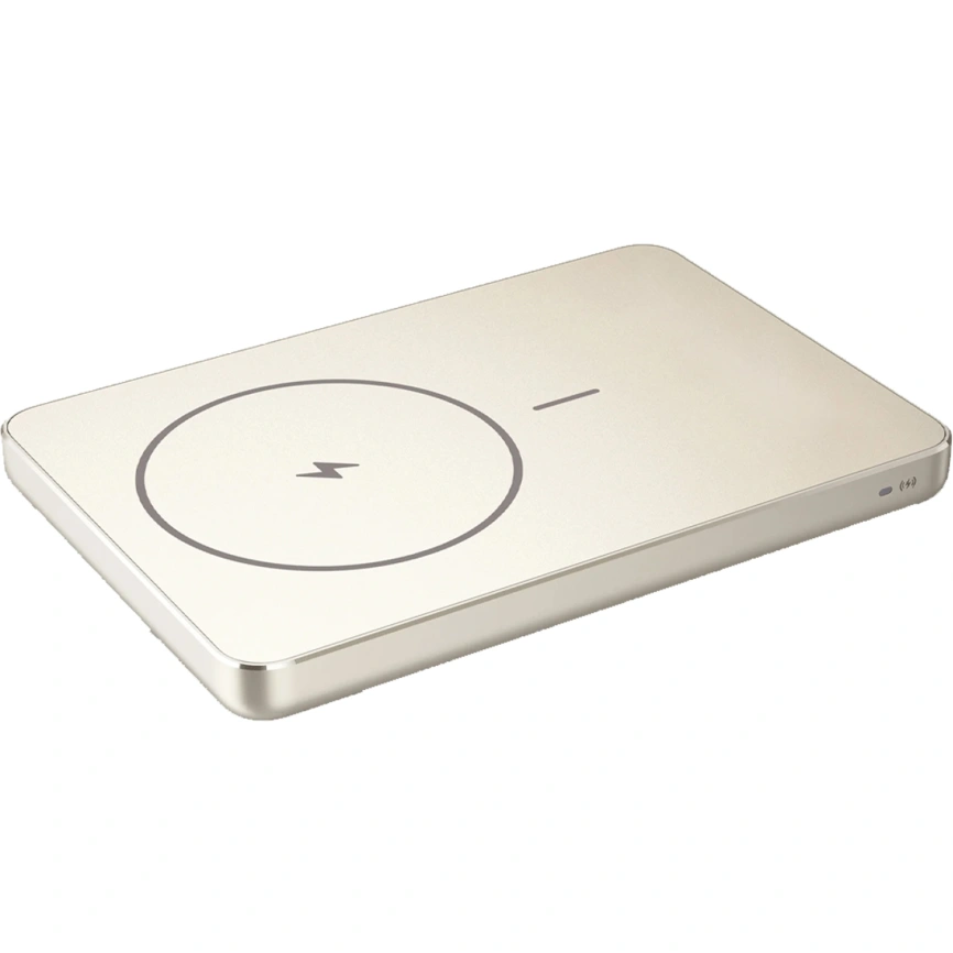 Внешний аккумулятор Xiaomi Super Slim Magnetic Power Bank 5000 mAh Gold фото 1
