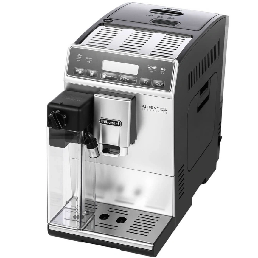 Кофемашина DeLonghi Autentica Cappuccino ETAM29.660.SB Silver/Black фото 2
