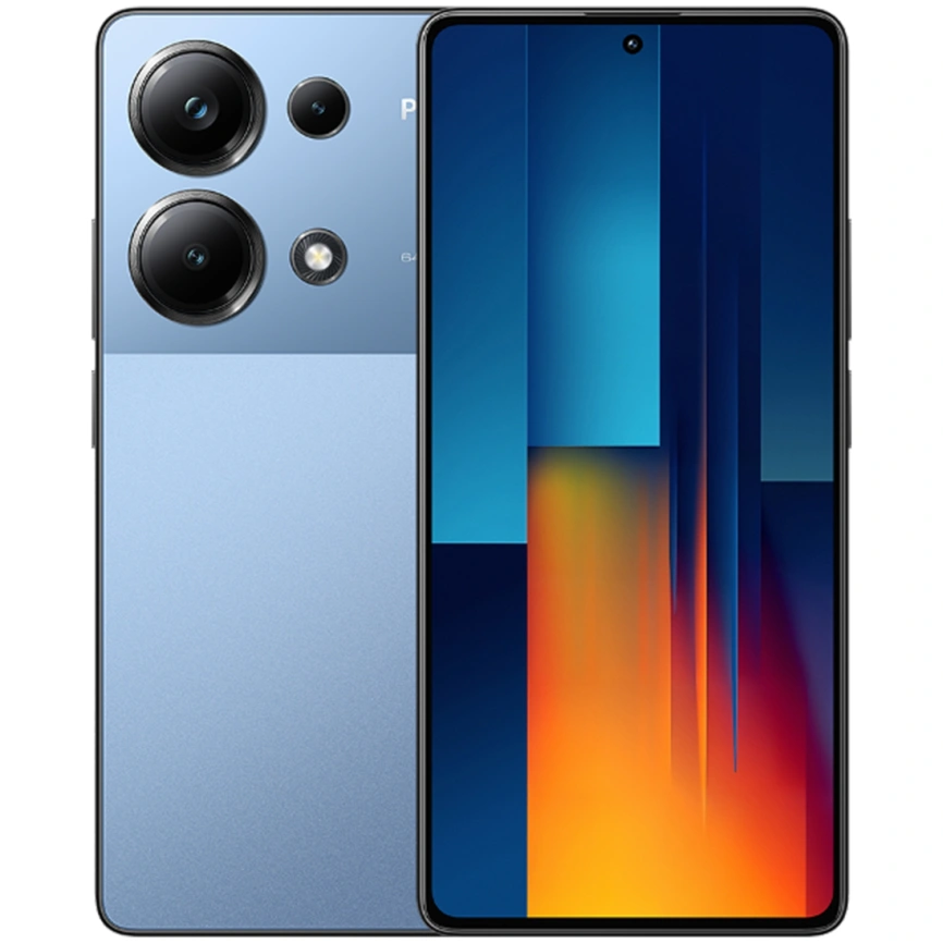 Смартфон Xiaomi Poco M6 Pro 8/256Gb Blue EAC фото 1