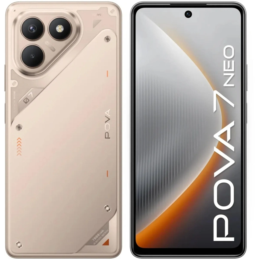 Смартфон Tecno Pova 7 Neo 8/128Gb Hyper Titanium фото 5