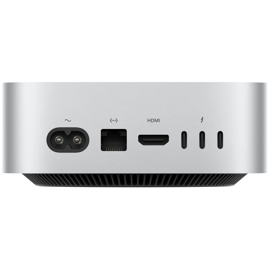Компьютер Apple Mac Mini M4 10C CPU, 10C GPU/16Gb/256Gb SSD (MU9D3) Silver фото 2