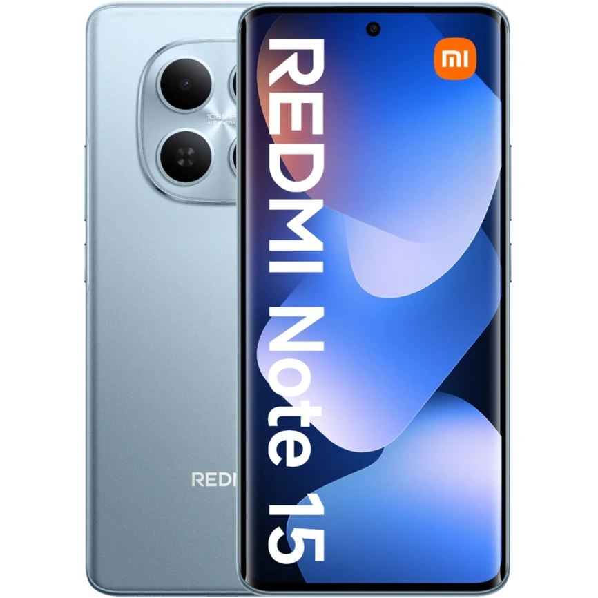 Смартфон Xiaomi Redmi Note 15 4G 6/128Gb Glacier Blue Global Version фото 1