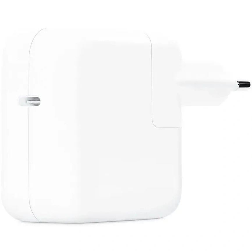 Сетевое зарядное устройство Apple 30W USB-C MY1W2ZM/A White фото 1