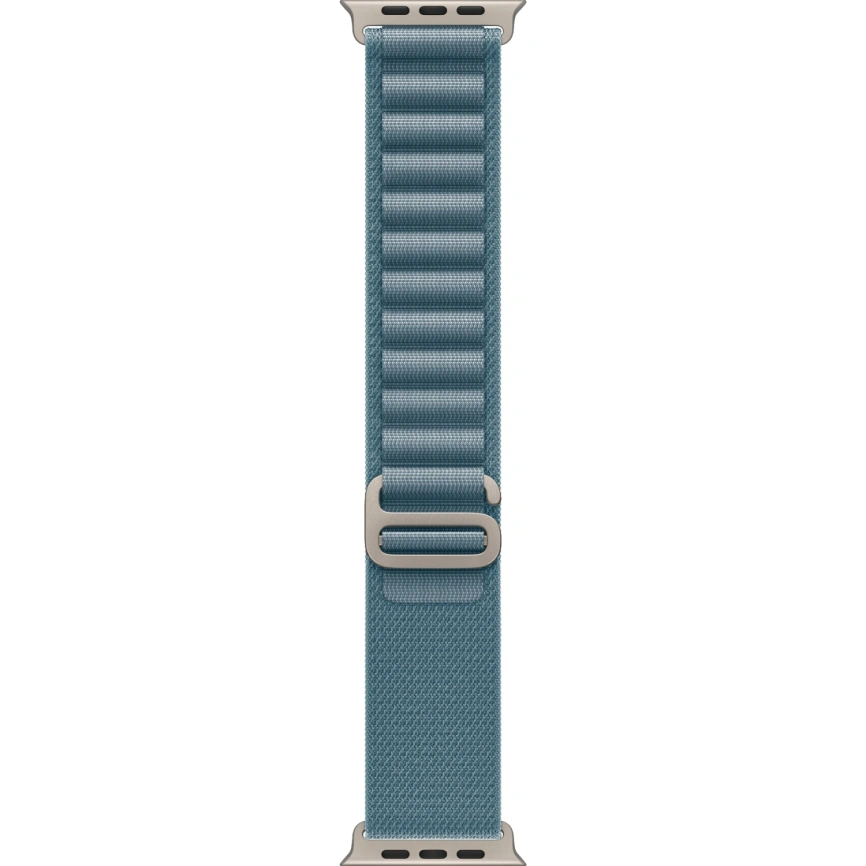 Смарт-часы Apple Watch Ultra 3 (2025) 49mm Natural Titanium Case with Light Blue Alpine Loop S фото 2