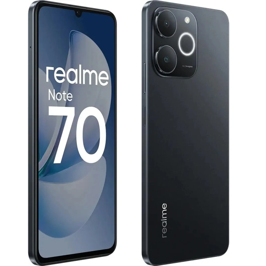 Смартфон Realme Note 70 6/128Gb Obsidian Black фото 4