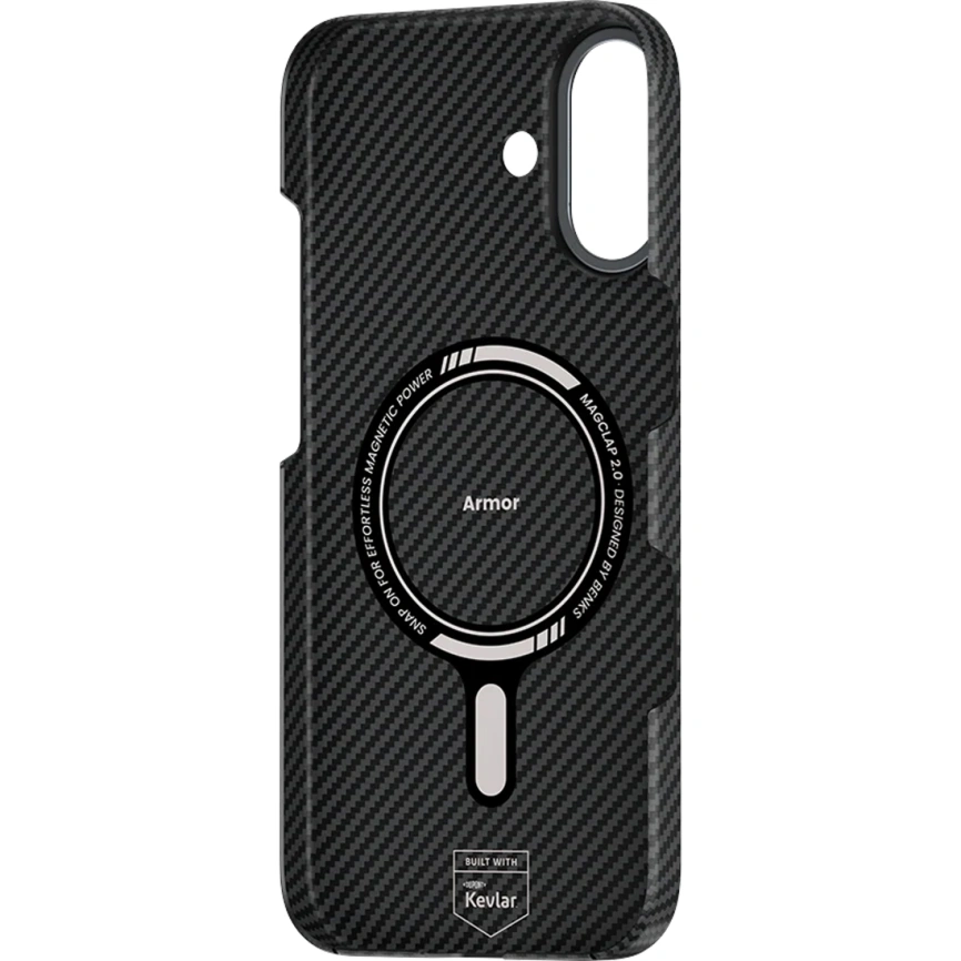 Чехол Benks ArmorAir Case built with Kevlar 600D для iPhone 17 Black фото 5