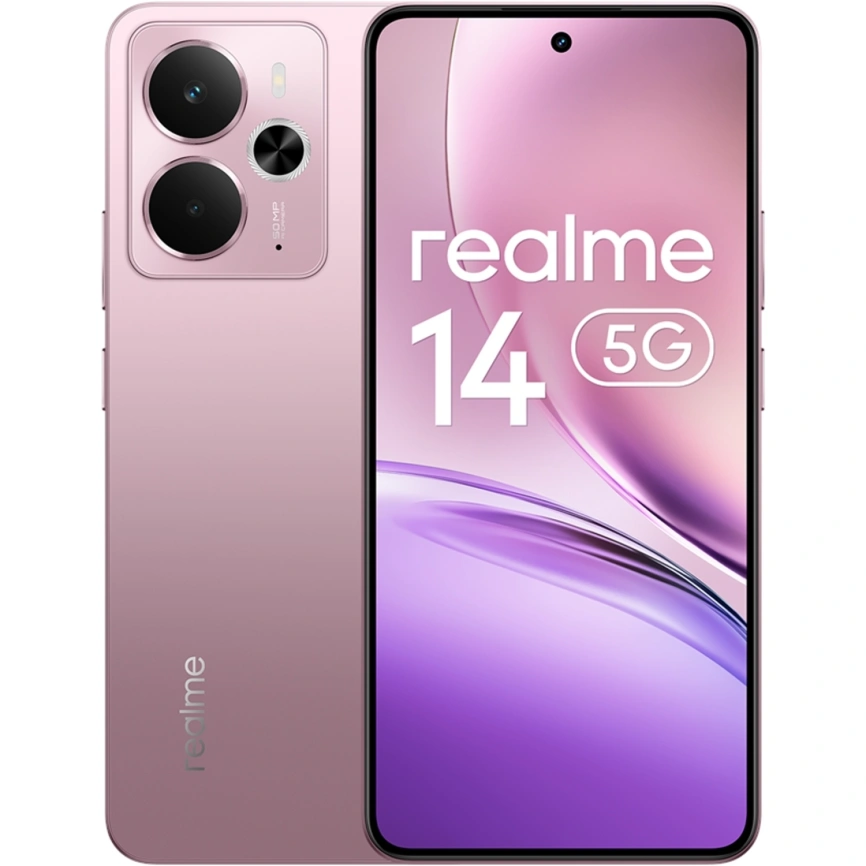Смартфон Realme 14 5G 8/256Gb Pink фото 1