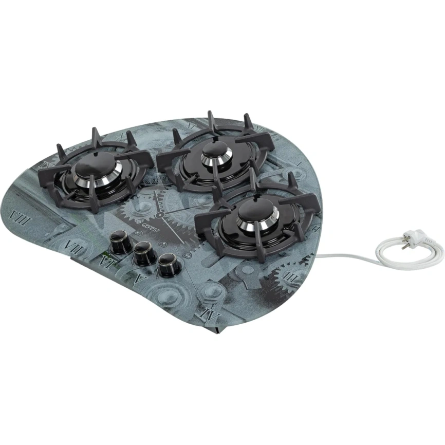 Газовая варочная панель Gefest СГ СН 2120 К1 Gray фото 2