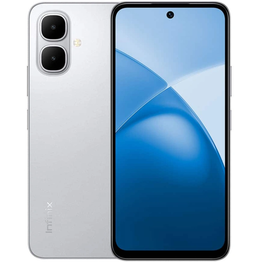 Смартфон Infinix Smart 10 4/128Gb Titanium Silver фото 1