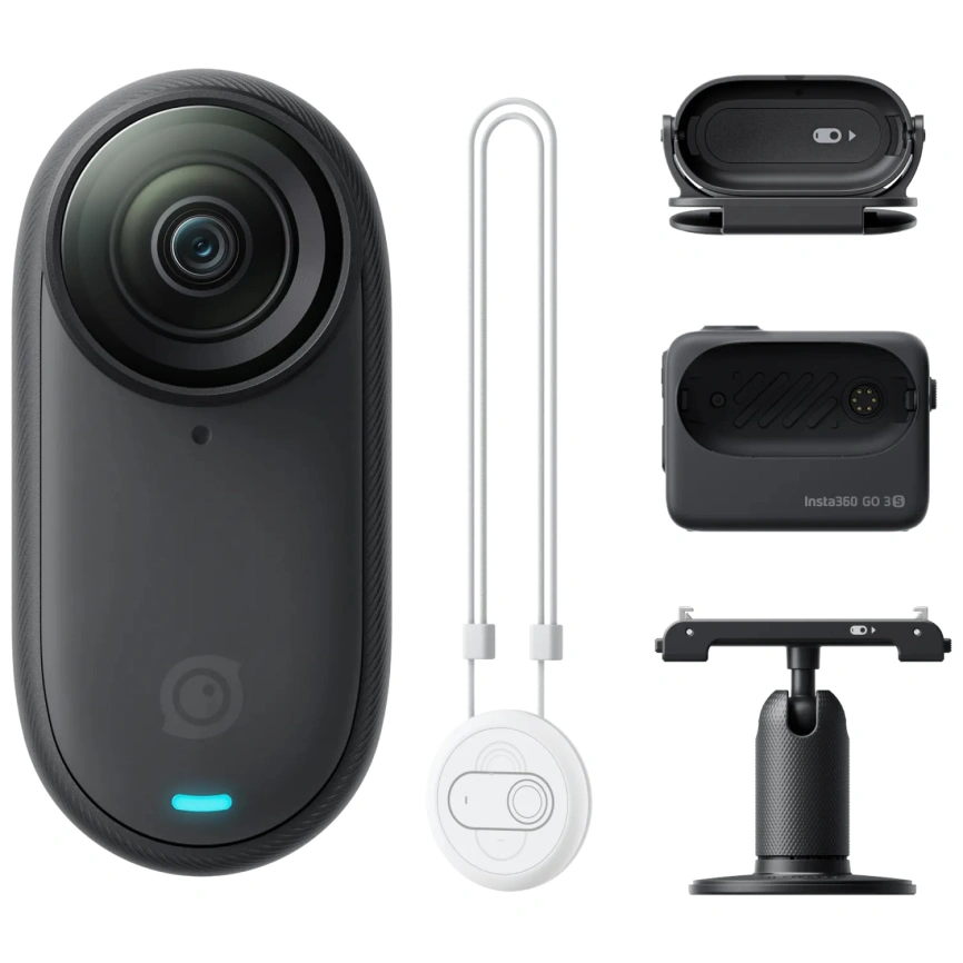 Экшн-камера Insta360 GO 3S 128Gb Midnight Black фото 6