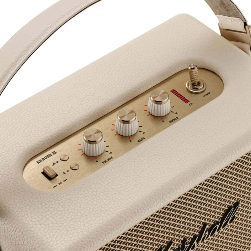 Портативная акустика Marshall Kilburn III Cream фото 2