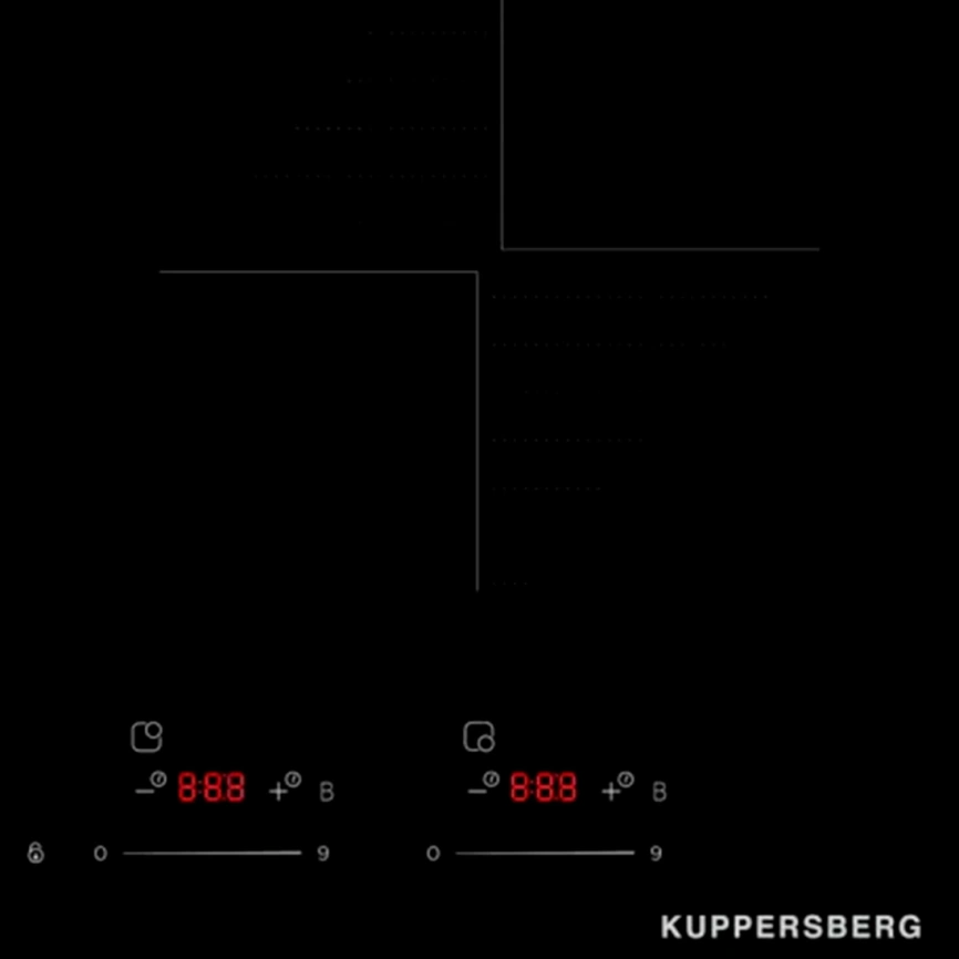 Индукционная варочная панель Kuppersberg ICI 616 Black фото 3