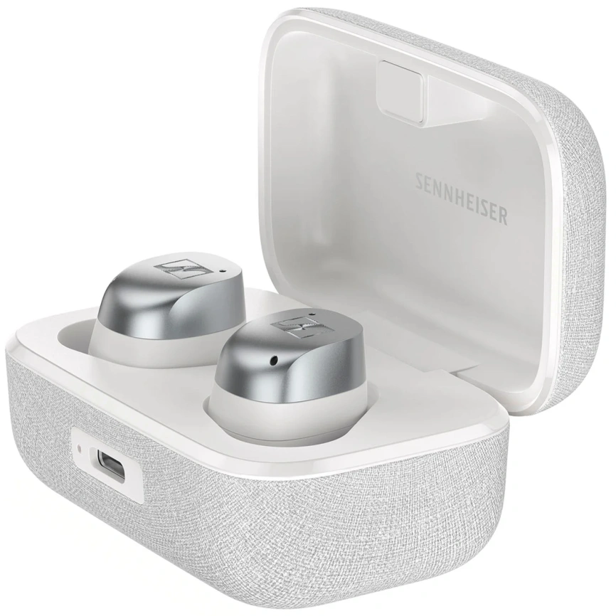 Наушники Sennheiser Momentum True Wireless 4 White Silver фото 1