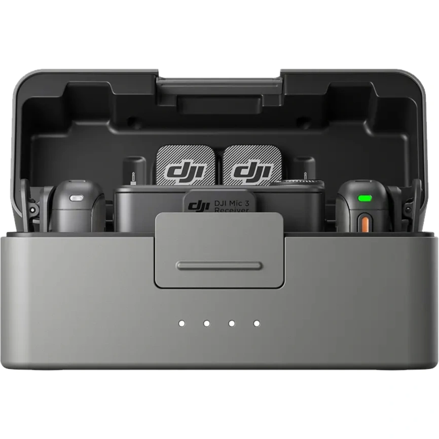 Беспроводная система DJI Mic 3 (2 TX + 1 RX + Charging Case) фото 4