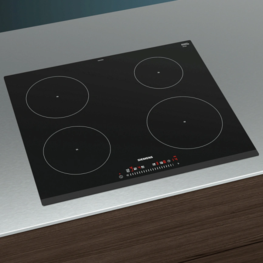Индукционная варочная панель Siemens EU631FEB1E Black фото 5
