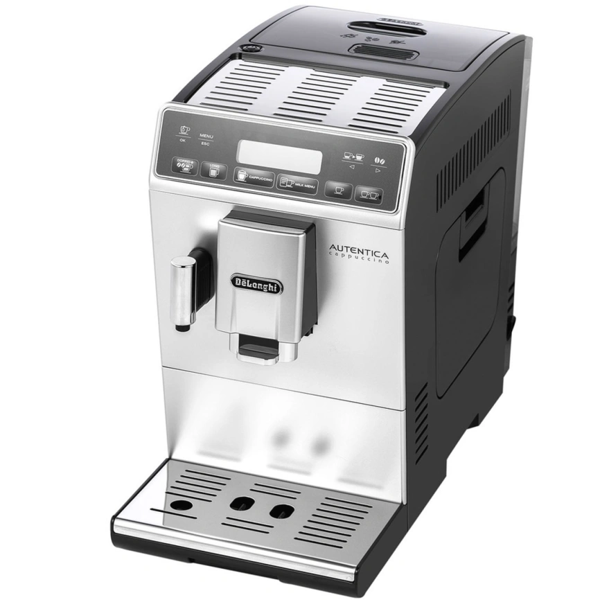 Кофемашина DeLonghi Autentica Cappuccino ETAM29.660.SB Silver/Black фото 3