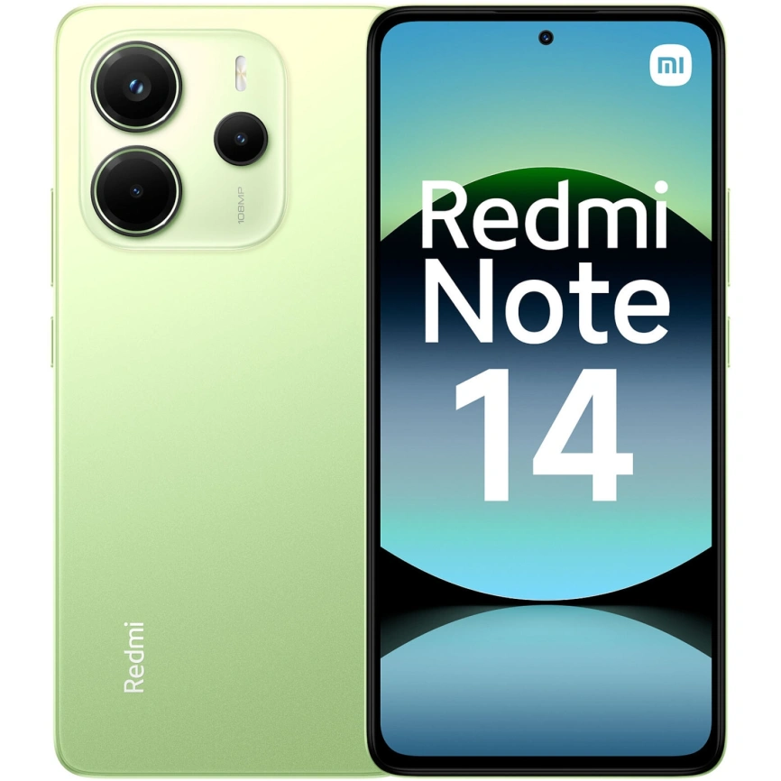 Смартфон Xiaomi Redmi Note 14 4G 8/256Gb (NFC) Lime Green EAC фото 5