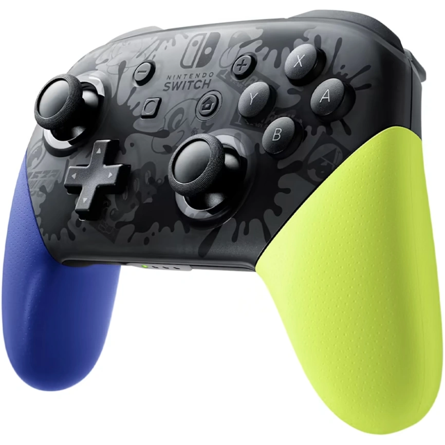 Джойстик беспроводной Nintendo Switch Pro Controller Splatoon 3 Limited Edition фото 1