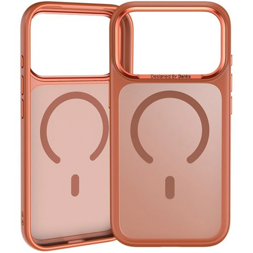 Чехол Benks Mist Protective Case with MagSafe для iPhone 17 Pro Max Orange фото 1