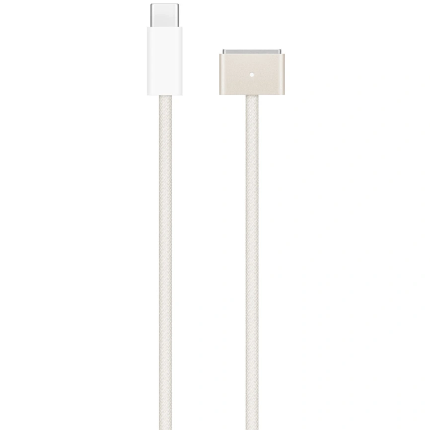 Кабель Apple USB-C to MagSafe 3 Cable (2 m) Starlight фото 2