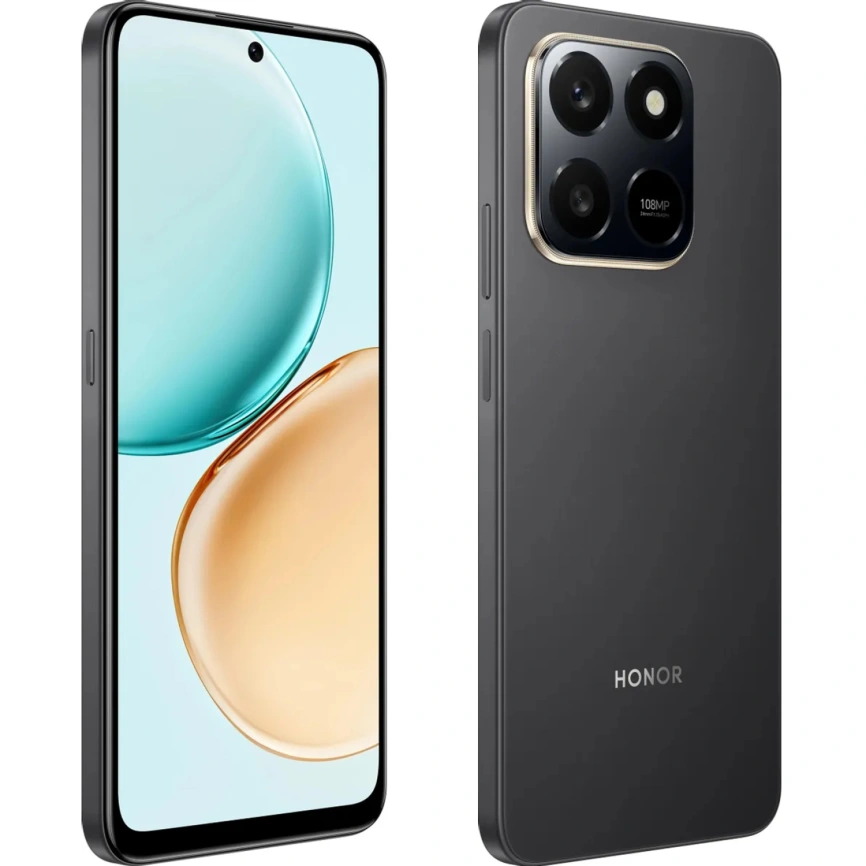 Смартфон Honor X7d 8/128Gb Velvet Black фото 5