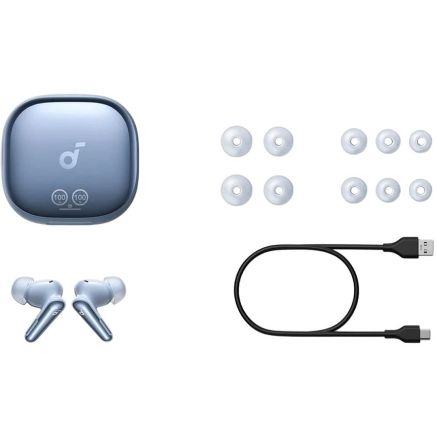 Наушники Anker Soundcore Liberty 4 Pro Blue Matte (A3954G31) фото 10