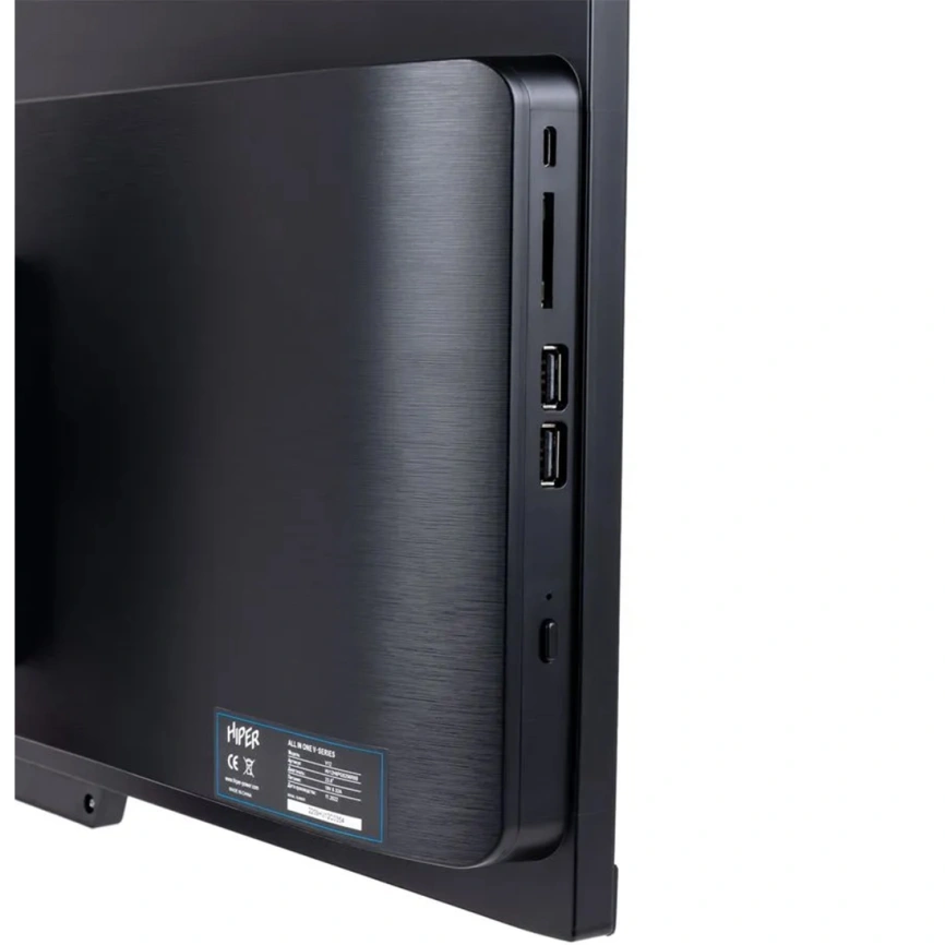 Моноблок Hiper V12 23.8 FHD IPS/ IPG-G7400/16GB/512GB SSD (HV12H6PGS512R16B) Black фото 14