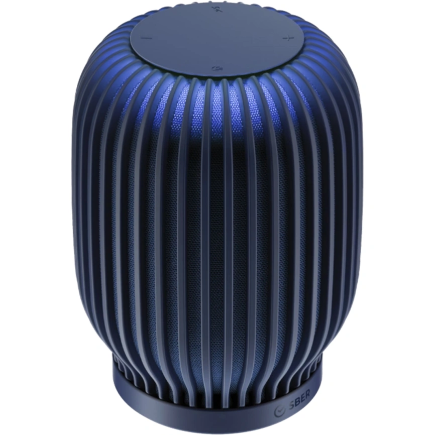 Умная колонка Sber SberBoom с голосовым помощником Салют Blue фото 1