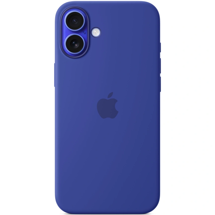 Чехол Apple Silicone Case with MagSafe для iPhone 16 Plus Ultramarine фото 4