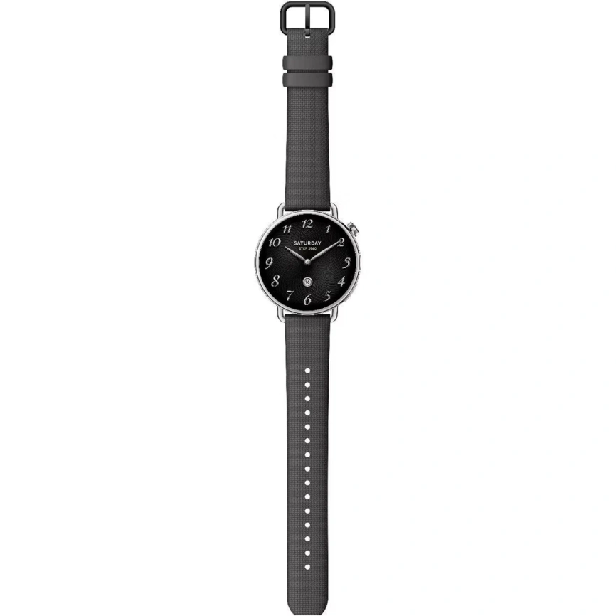 Смарт-часы Xiaomi Watch S4 41mm Fluororubber Strap Black фото 4
