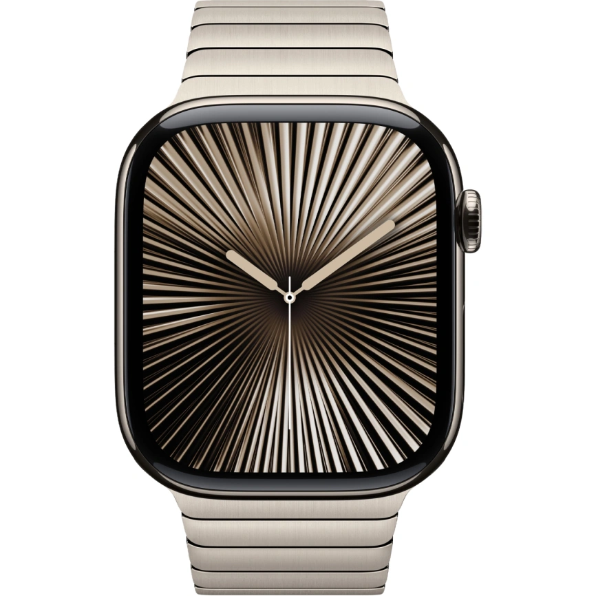 Смарт-часы Apple Watch Series 10 42mm Natural Titanium Case with Natural Link Bracelet фото 3