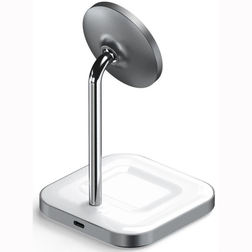 Беспроводное зарядное устройство Satechi 7.5W ST-WMCS2M Space Grey фото 3