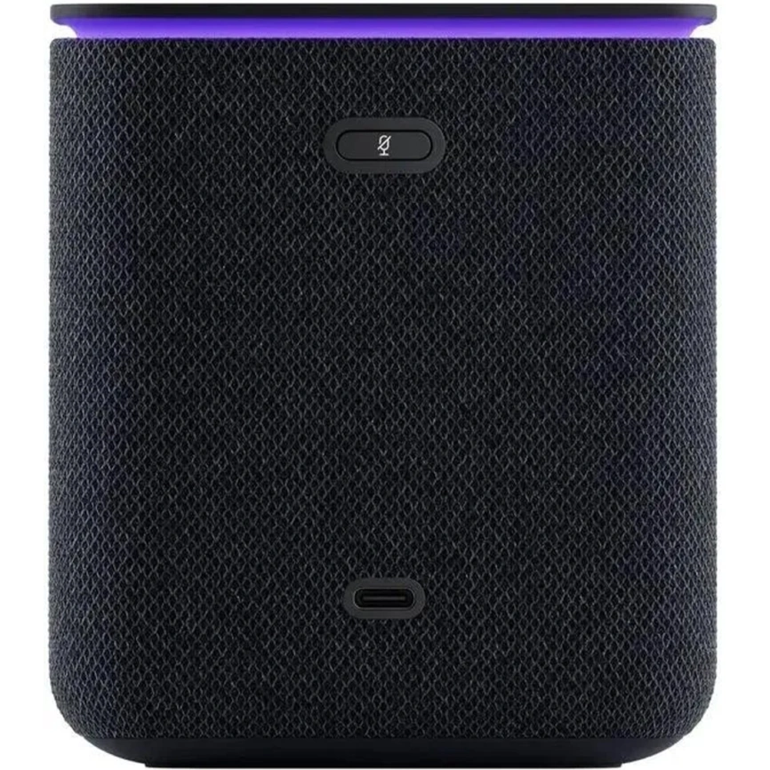 Умная колонка Яндекс Станция Миди с Zigbee Black (YNDX-00054) фото 2