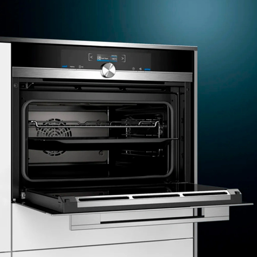 Электрический духовой шкаф Siemens CB634GBS3 Silver фото 5