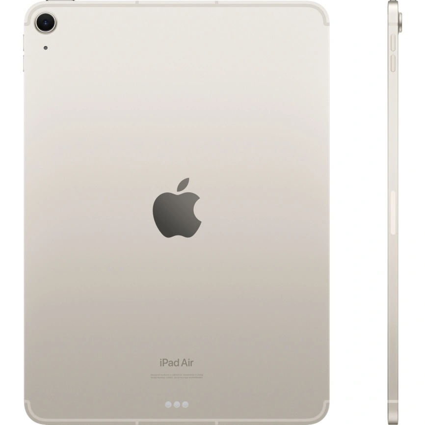 Планшет Apple iPad Air 11 (2024) Wi-Fi + Cellular 128Gb Starlight фото 2