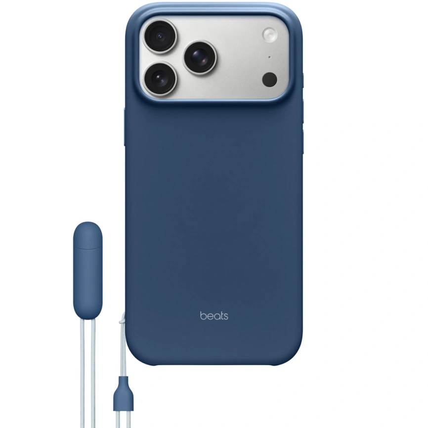 Чехол Beats Kickstand Case with MagSafe and Camera Control для iPhone 17 Pro Bedrock Blue фото 2