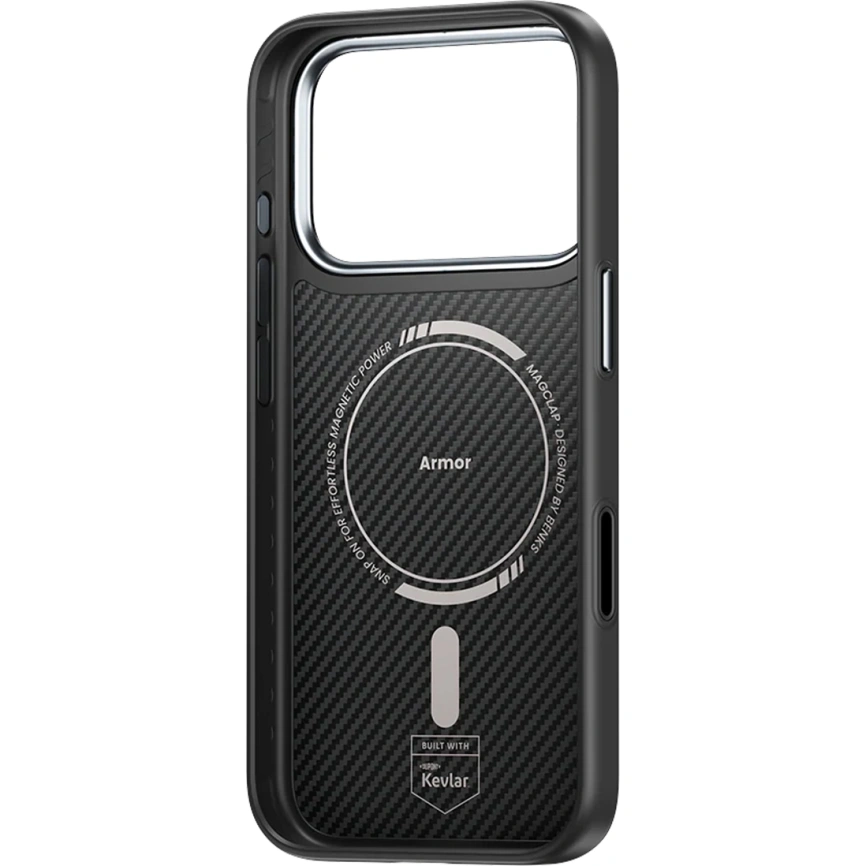 Чехол Benks ArmorPro Case built with Kevlar 600D для iPhone 17 Pro Black фото 4