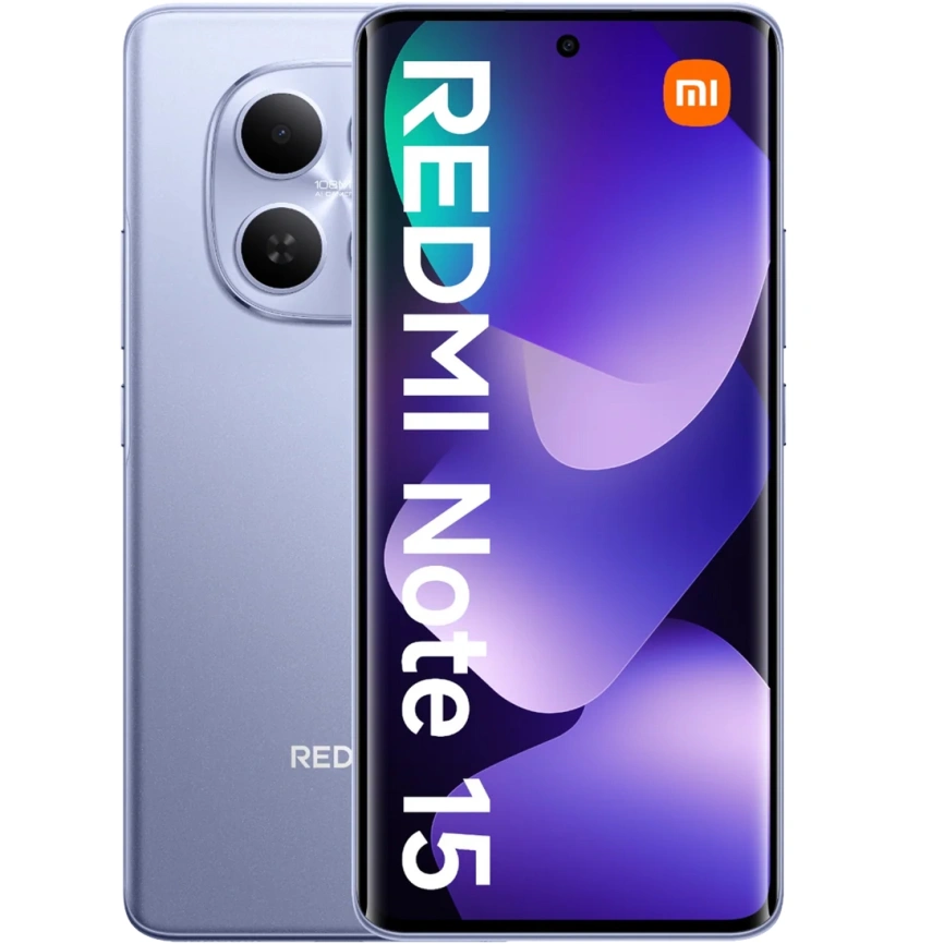 Смартфон Xiaomi Redmi Note 15 4G 12/256Gb Purple EAC фото 1