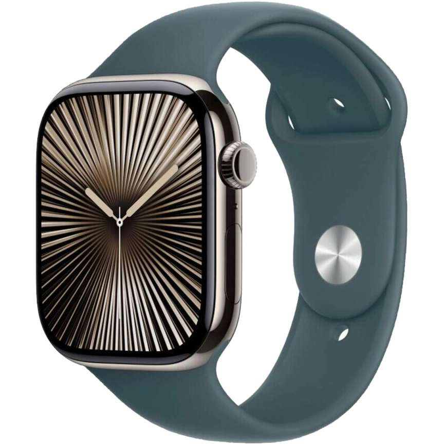Ремешок Apple Watch 46mm Lake Green Sport Band S/M фото 3
