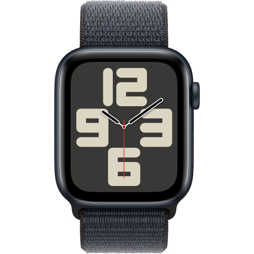 Смарт-часы Apple Watch SE (2024) 44mm Midnight Aluminium Case with Ink Sport Loop (MXEP3) фото 3