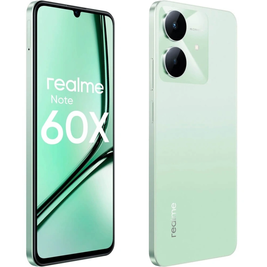 Смартфон Realme Note 60x 3/64Gb Wilderness Green фото 6