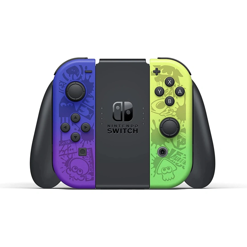 Игровая приставка Nintendo Switch OLED 64GB Splatoon 3 Edition фото 3