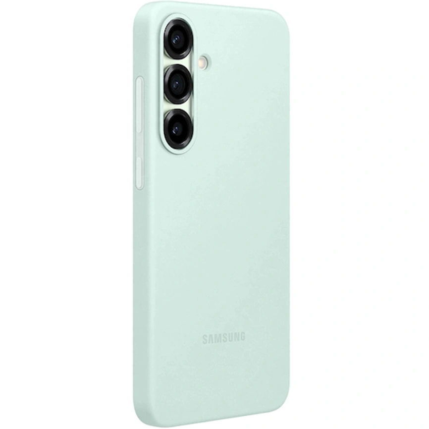 Чехол Samsung Silicone Case для Samsung Galaxy S25 Mint Green фото 3