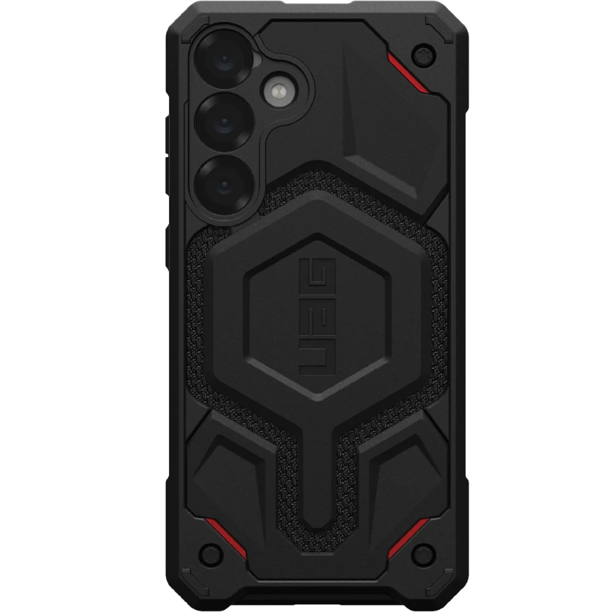 Чехол UAG MagSafe Monarch Pro Kevlar для Samsung Galaxy S25 Black фото 1