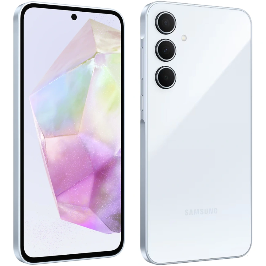Смартфон Samsung Galaxy A35 5G 8/256Gb Awesome Ice blue фото 4