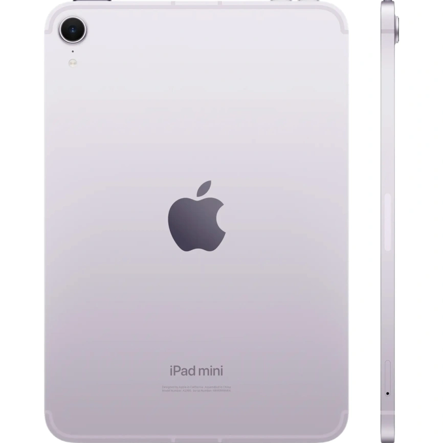 Планшет Apple iPad Mini (2024) Wi-Fi + Cellular 512gb Purple фото 2