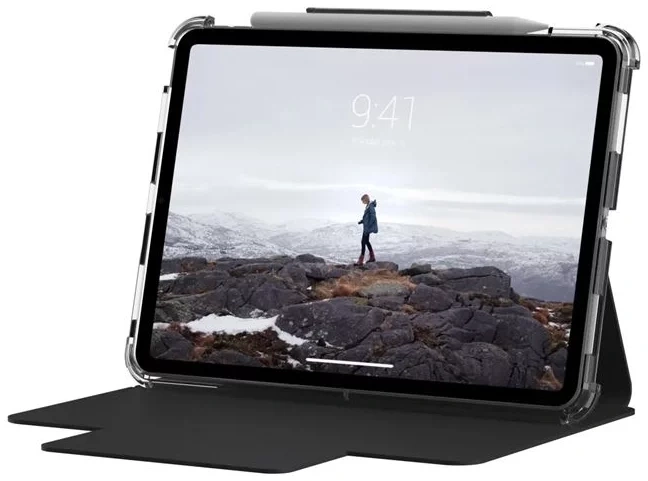 Чехол UAG Lucent для iPad Air 10.9 2020/2022 (12329N314040) Black\Ice фото 4